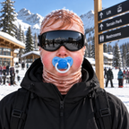 Old Timers Funny Face Balaclava